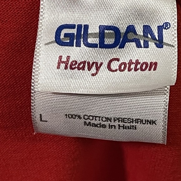 I Love Krispy Kreme Donuts T-Shirt Novelty Red Valentine Men's Size L - Picture 4 of 5